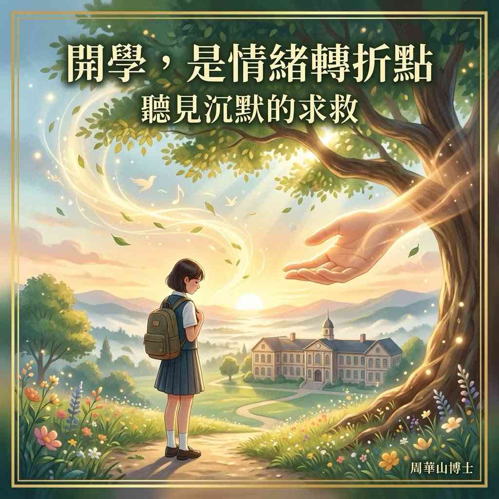 開學，是情緒轉折點 &nbsp;聽見沉默的求救