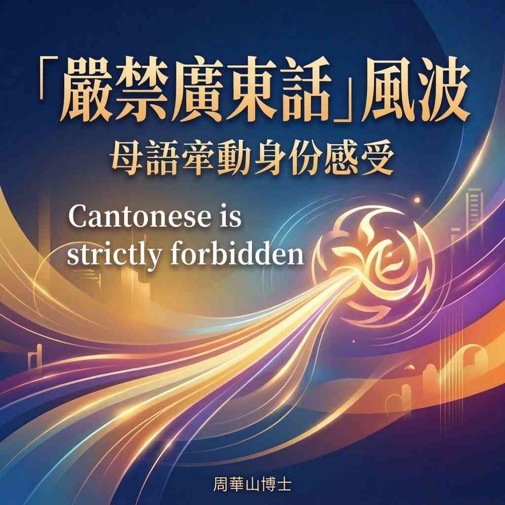 「嚴禁廣東話」風波 &nbsp;母語牽動身分感受