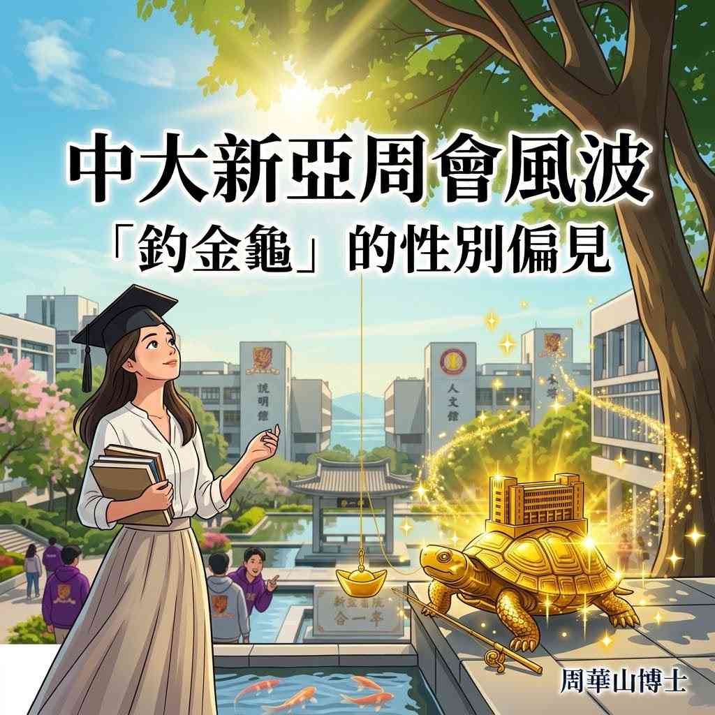 中大新亞周會風波 &nbsp;「釣金龜」的性別偏見