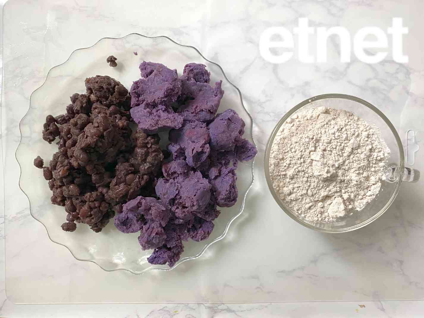 素甜點食譜推介︱紫薯紅豆脆餅豆香誘惑滋味，紫番薯豐富花青素助抗氧化