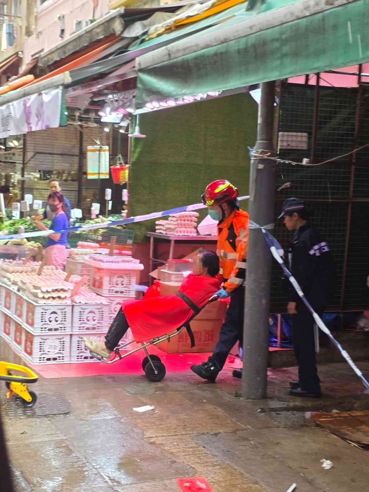 家居意外｜大埔富善街單位熱水爐爆炸　3嫲孫受傷　疑安裝不當花灑頭惹禍