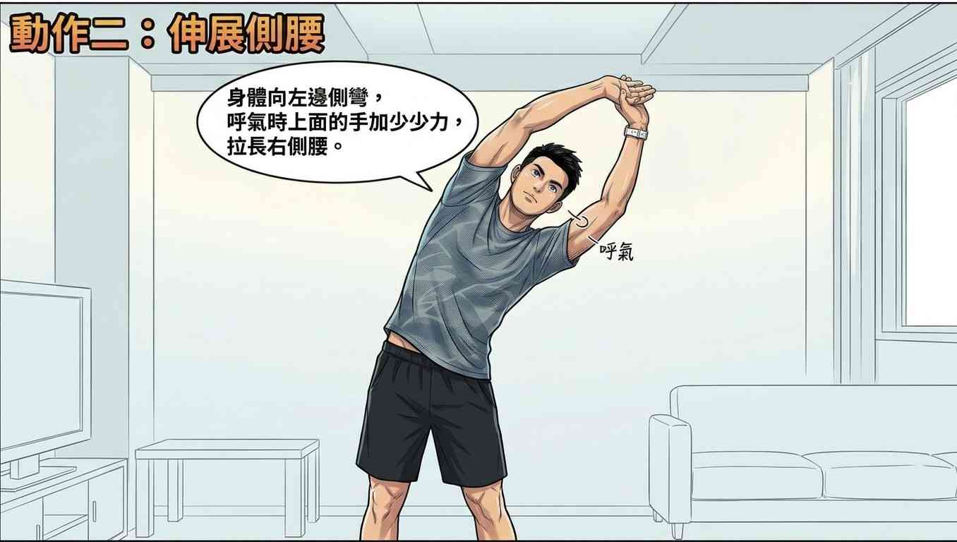 拉筋|起床周身緊、睡前又攰?教練教6個伸展動作:每邊15秒做3組 拉筋|起床周身緊、睡前又攰?教練教6個伸展動作:每邊15秒做3組