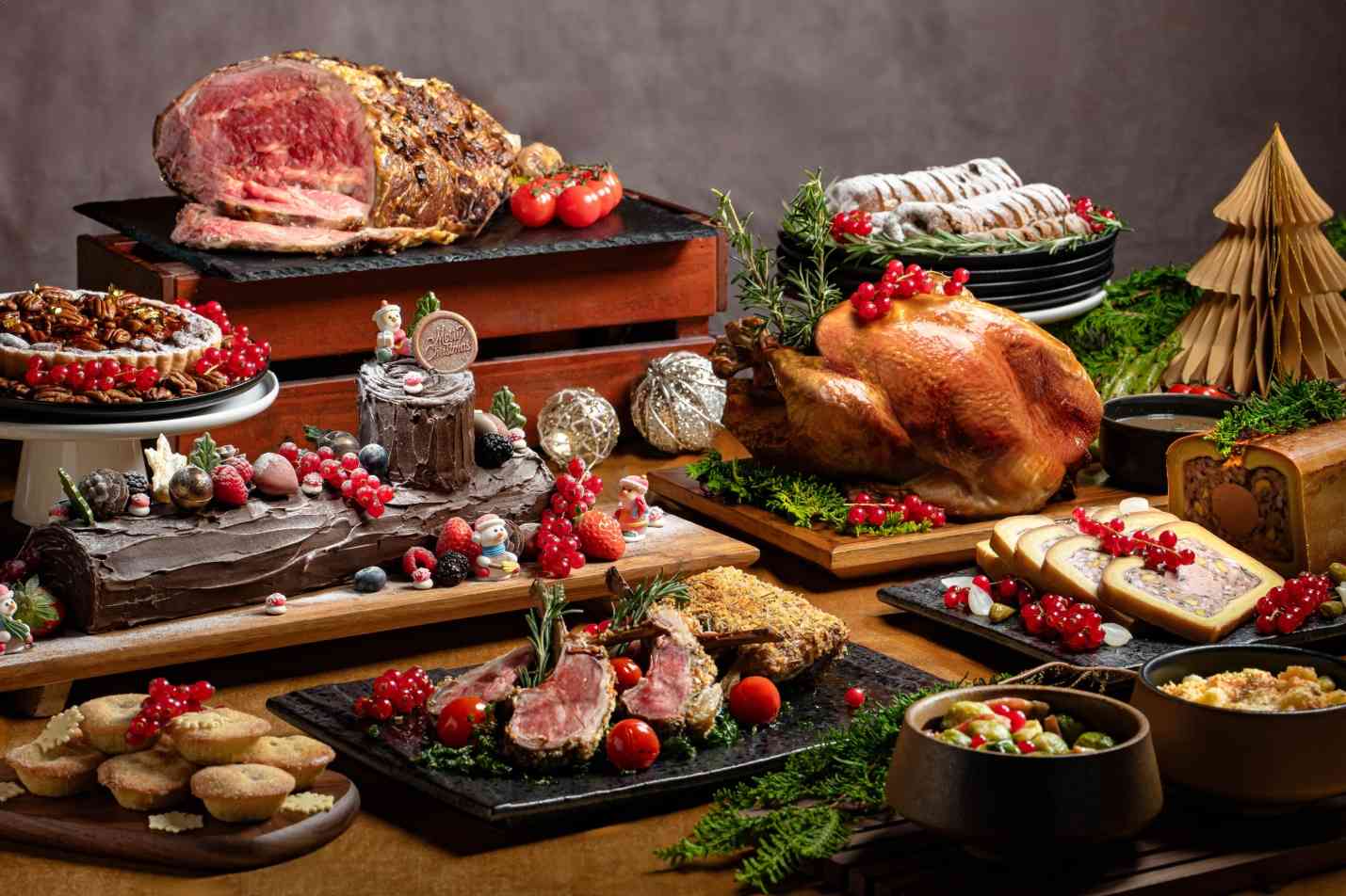 聖誕自助餐2025︱尖沙咀凱悅酒店75折＋龍蝦兩味＋任飲紅白酒＋臉部彩繪