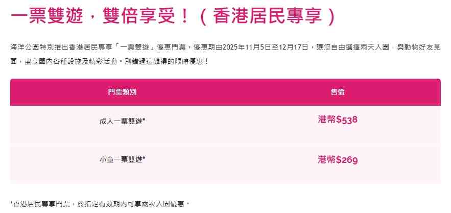 大熊貓龍鳳胎︱加加得得15個月大增磅＋新技能解鎖，海洋公園$269起入場兩次優惠