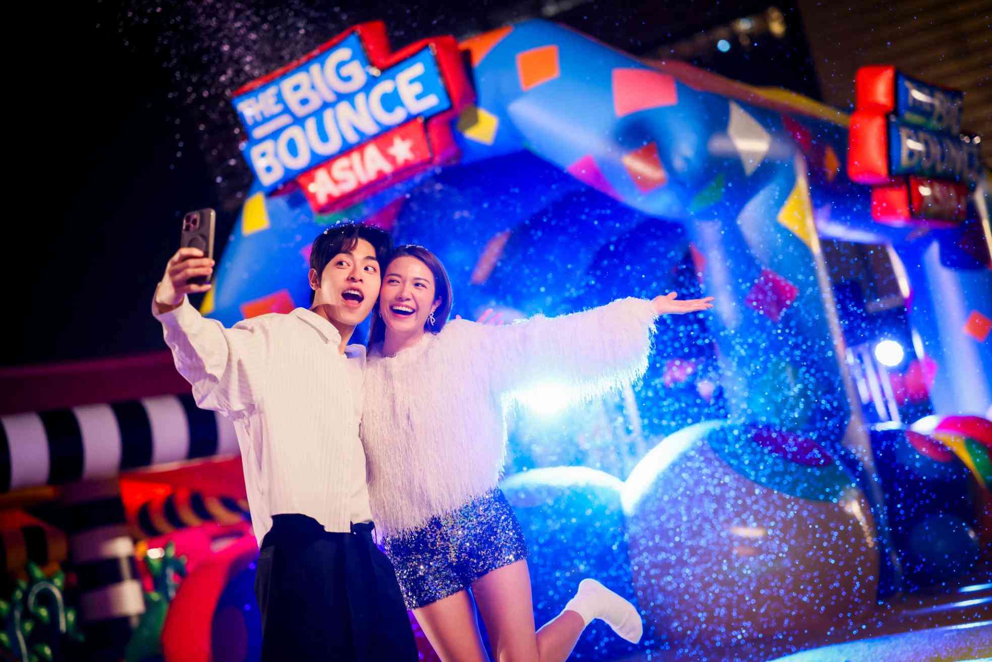 農曆新年好去處2026｜西九The Big Bounce香港站︰全球最大充氣城堡＋12米之彈床＋幻影泡泡體驗