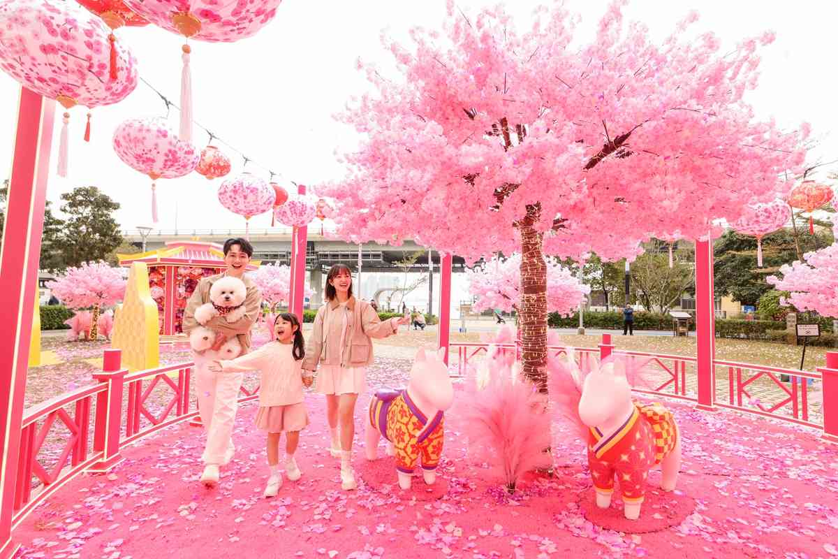 2026農曆新年好去處︱利東街桃花庭院+花燈海打卡+北角匯巨型櫻花樹人寵同樂 2026農曆新年好去處︱利東街桃花庭院+花燈海打卡+北角匯巨型櫻花樹人寵同樂