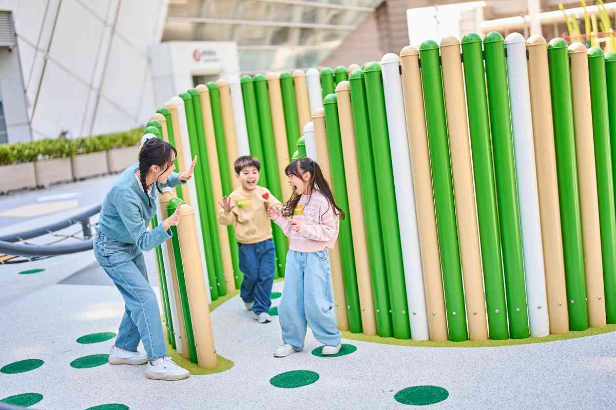 奧海城五環遊樂園免費玩！三大主題區︰38米長網環陣＋迷宮＋攀爬繩索＋共融氹氹轉＋花海打卡