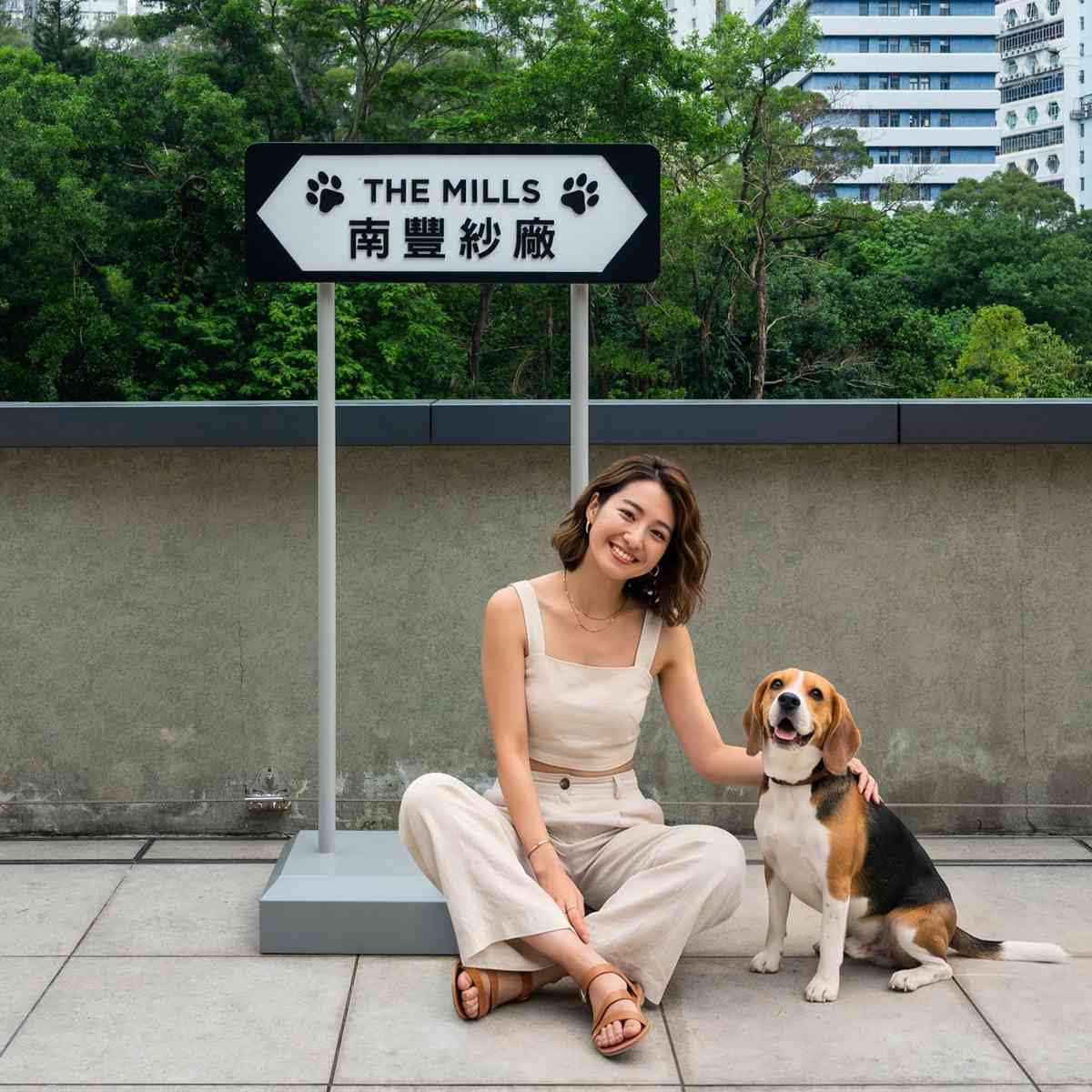 毛孩好去處｜南豐紗廠全新寵物樂園「汪汪大道Woof Avenue」：2,000呎戶外狗狗放電區＋6大交通主題打卡點