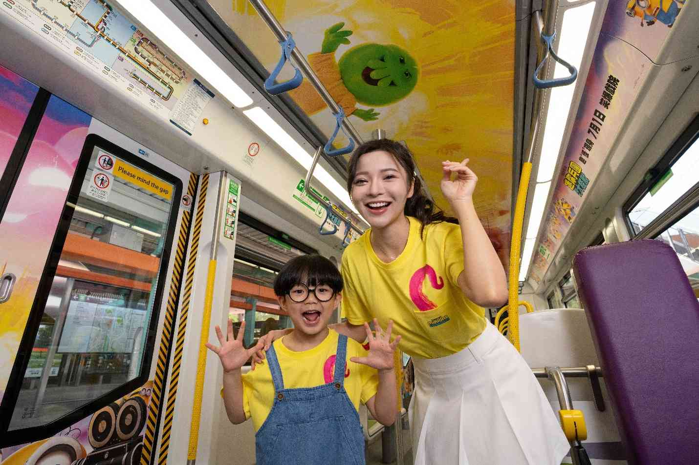 迷你兵團主題輕鐵列車︱$88套裝包乘搭主題列車＋電影換票證＋貼紙，MTR Mobile 會員換購優惠