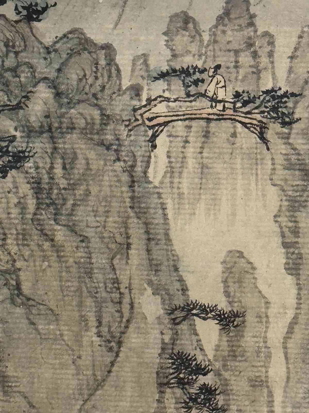 香港藝術館「畫中小人物」：相逢在洪荒山水中，看見天人合一的小人物