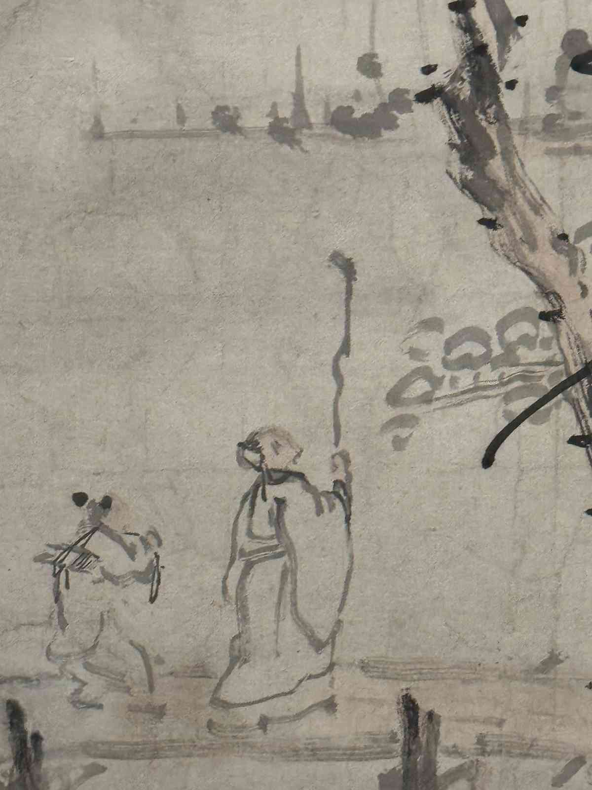 香港藝術館「畫中小人物」：相逢在洪荒山水中，看見天人合一的小人物