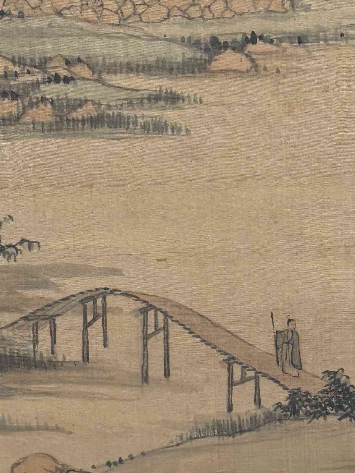 香港藝術館「畫中小人物」：相逢在洪荒山水中，看見天人合一的小人物