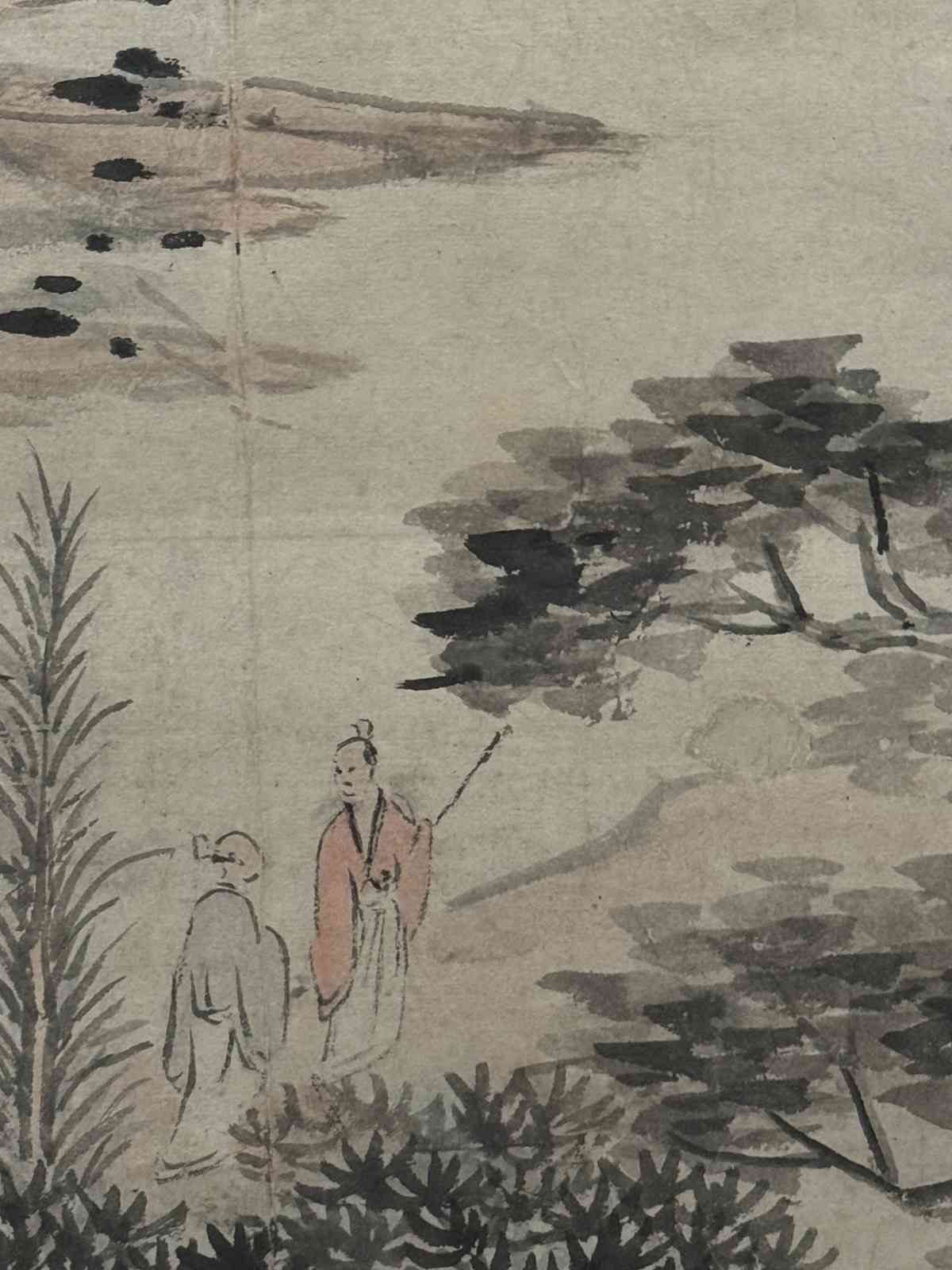 香港藝術館「畫中小人物」：相逢在洪荒山水中，看見天人合一的小人物