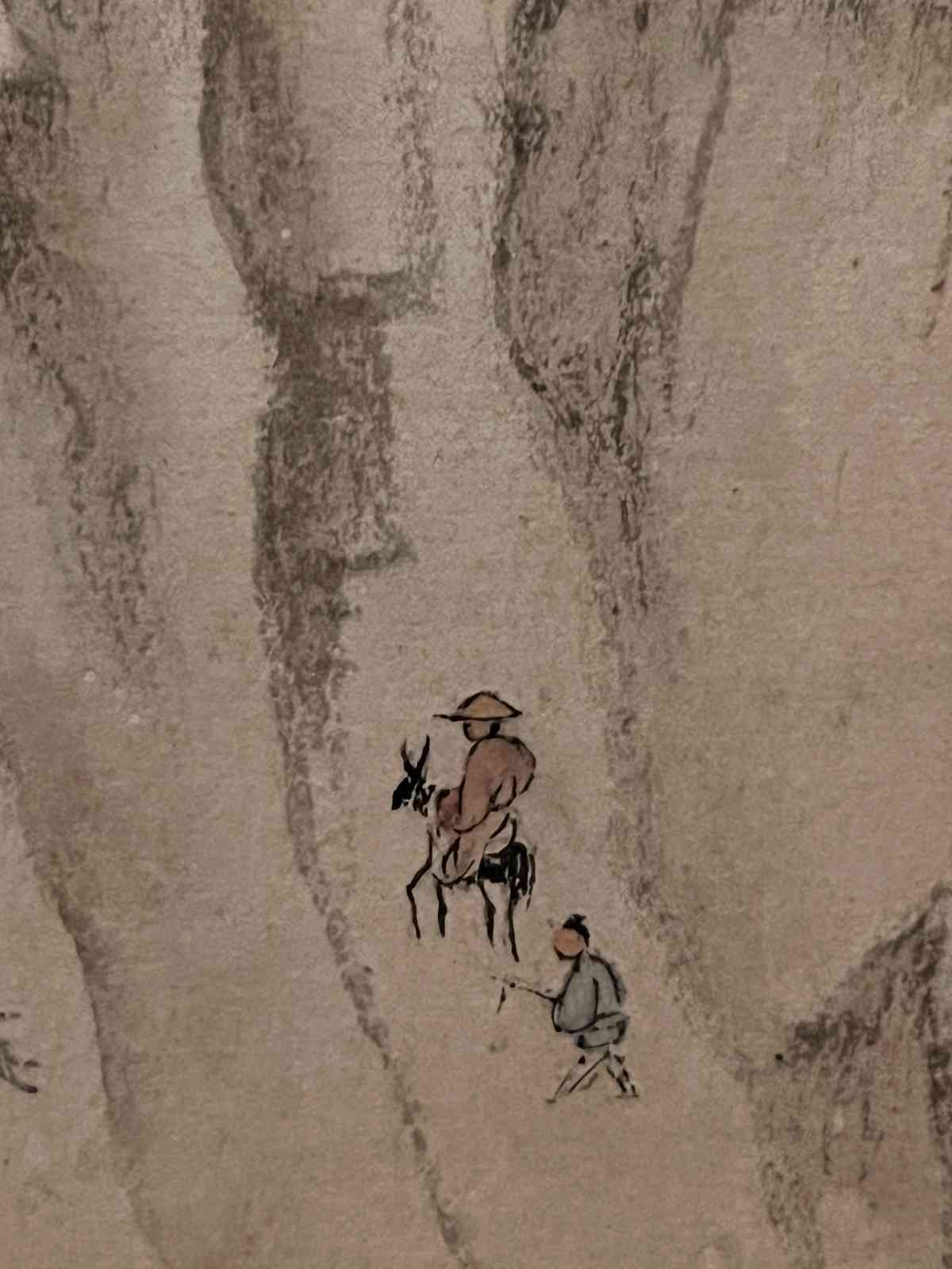 香港藝術館「畫中小人物」：相逢在洪荒山水中，看見天人合一的小人物