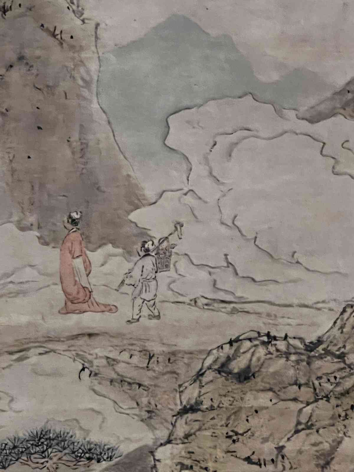 香港藝術館「畫中小人物」：相逢在洪荒山水中，看見天人合一的小人物