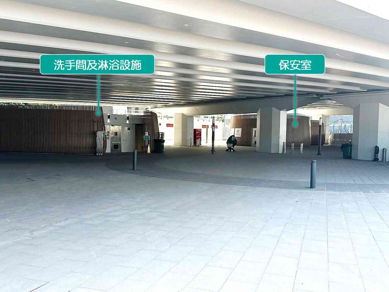 東岸板道︱觀景台航天主題光影投射夢幻打卡＋新增洗手間＋冷熱水淋浴間＋儲物櫃方便運動人士
