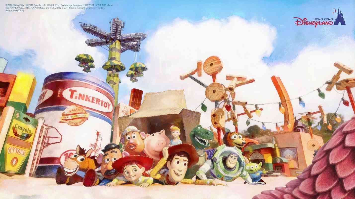 香港迪士尼樂園擴建計劃︱2027年「反斗奇兵大本營」全新大劇場Pixar 主題匯演＋Marvel主題園區新展館遊樂設施