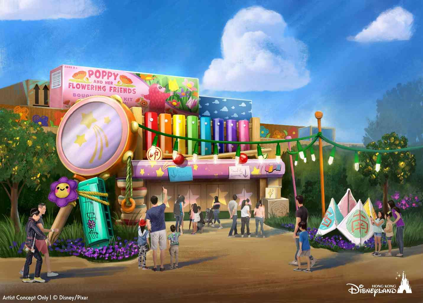香港迪士尼樂園擴建計劃︱2027年「反斗奇兵大本營」全新大劇場Pixar 主題匯演＋Marvel主題園區新展館遊樂設施