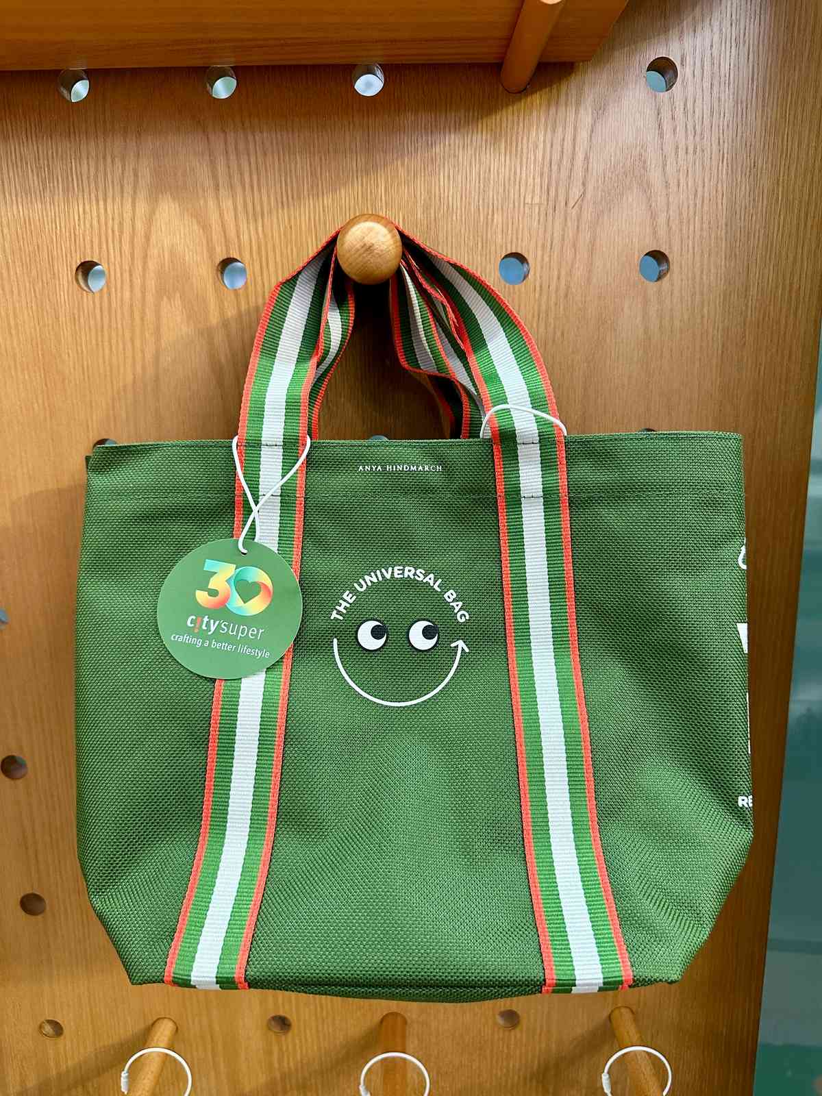 city&rsquo;super 30週年慶典盛大揭幕！時代廣場Pop-up Store入手限定聯乘精品：Anya Hindmarch環保袋、復刻版環保袋盲盒