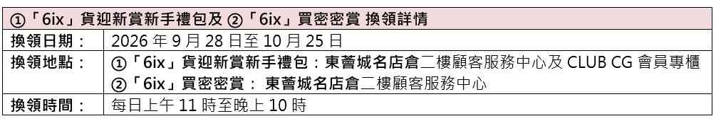 著數優惠︱東薈城名店倉周年慶新會員$1,400迎新優惠＋換領$100商場電子現金券＋6張免費泊車攻略