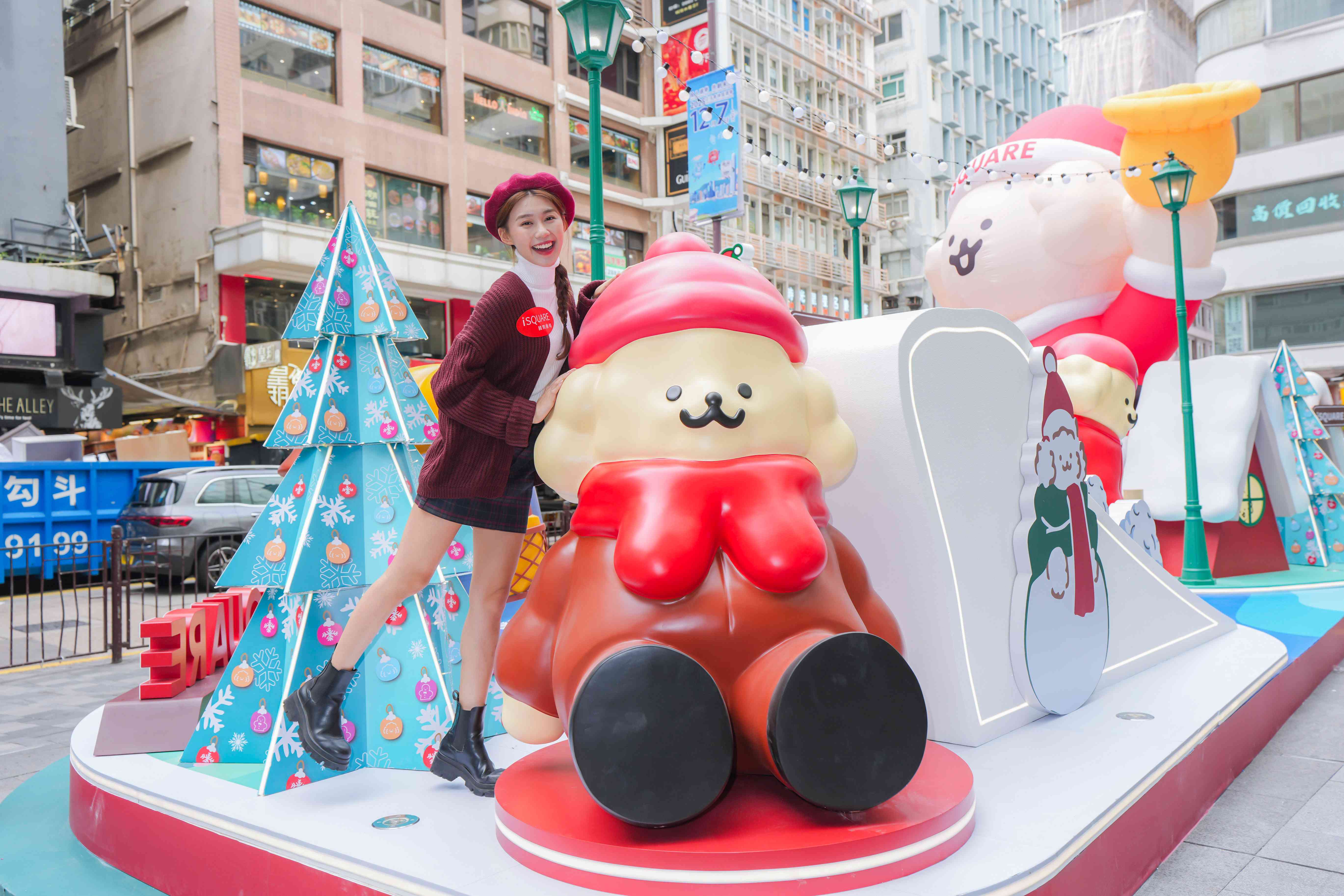 【讚好有禮】賞： iSQUARE 萌犬Muck聖誕限量版手機保護殼