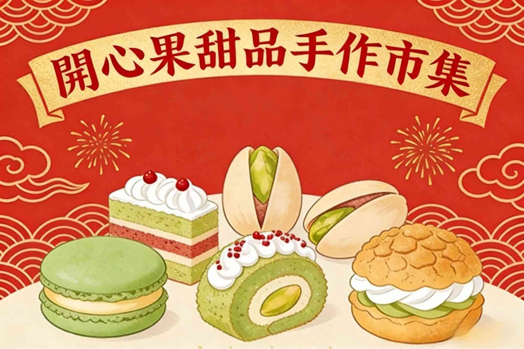 開心果甜品x手作市集