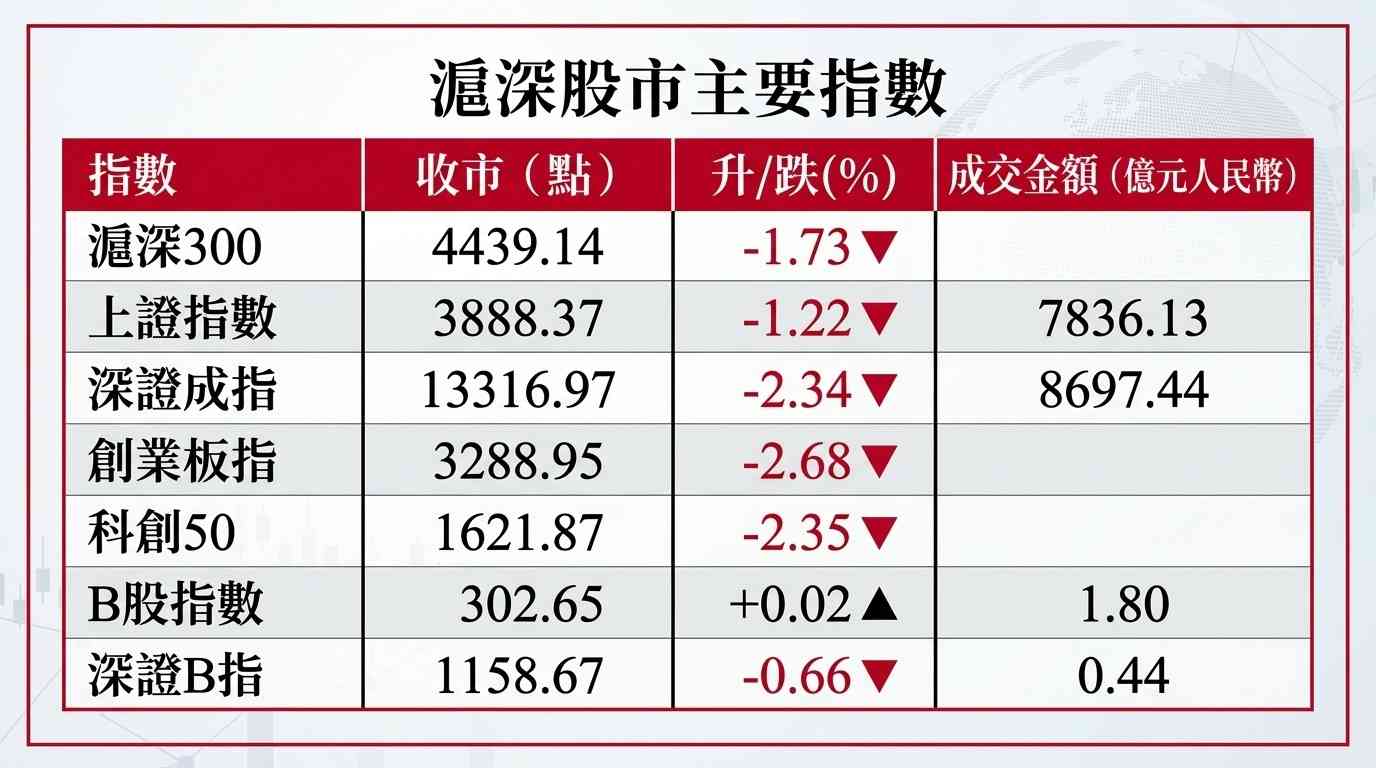 Ａ股行情｜中美休戰短暫市場失望，滬指跌1.22%失三千九，成交萎縮