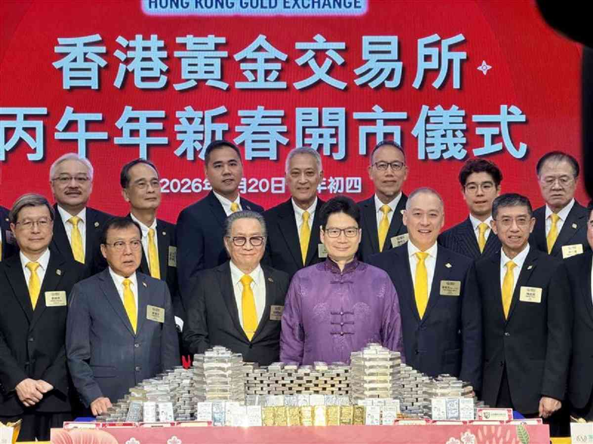 張德熙料未來兩季金價挑戰每盎司6000美元，夥阿里旗下亞博科技開發國際貴金屬交易平台