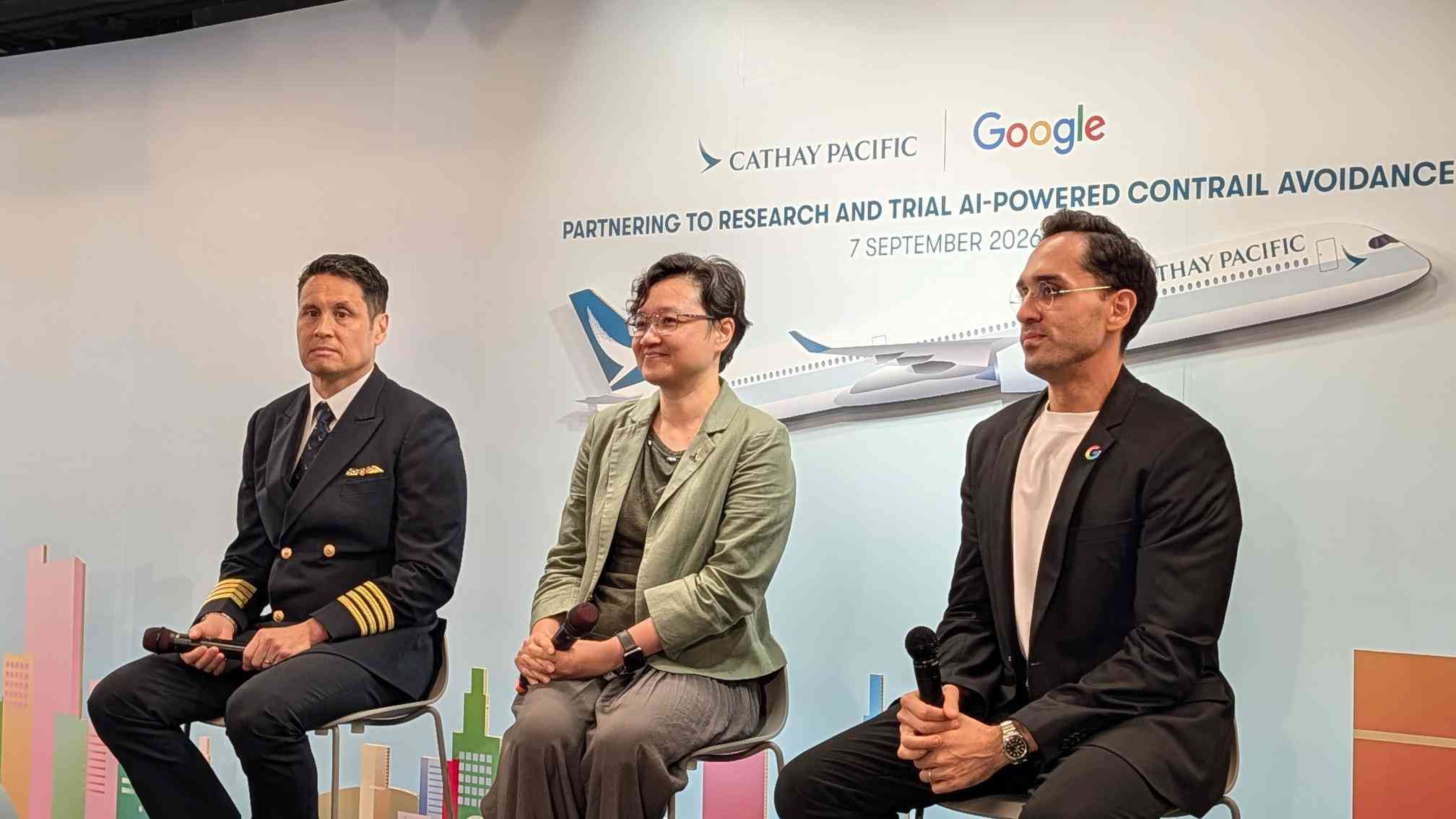 AI | 國泰夥Google研以AI技術避免航跡雲形成，逾百航班已應用