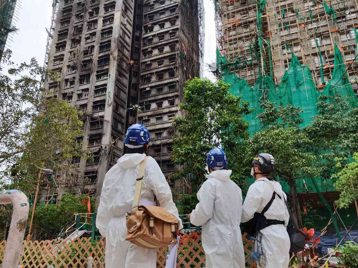 宏福苑大火 | 陳國基：7個棚網樣本未達阻燃標準，警方及廉署成立聯合工作小組作全方位刑事調查