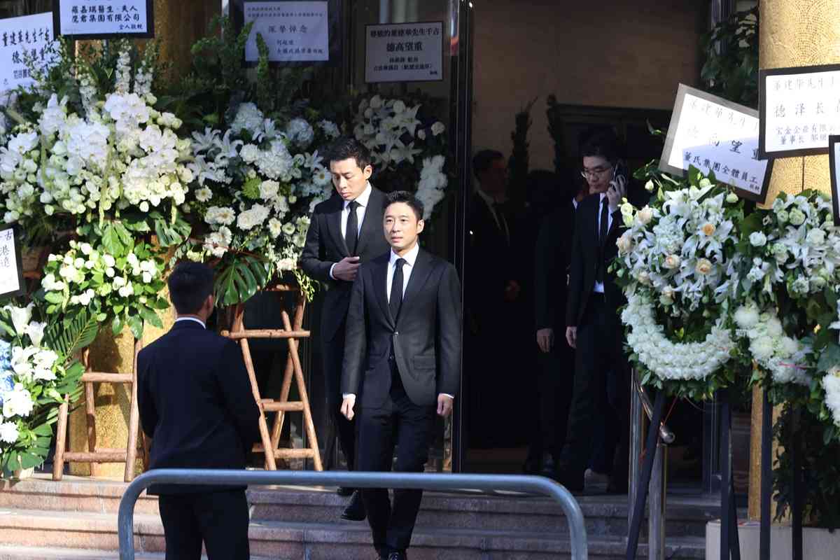 各界弔唁董建華圖輯