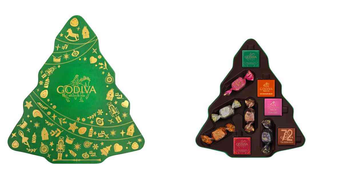 聖誕甜品2025｜GODIVA推出5款限定朱古力，專門店購買加$128送水晶球雪花杯，限時購買享折扣優惠