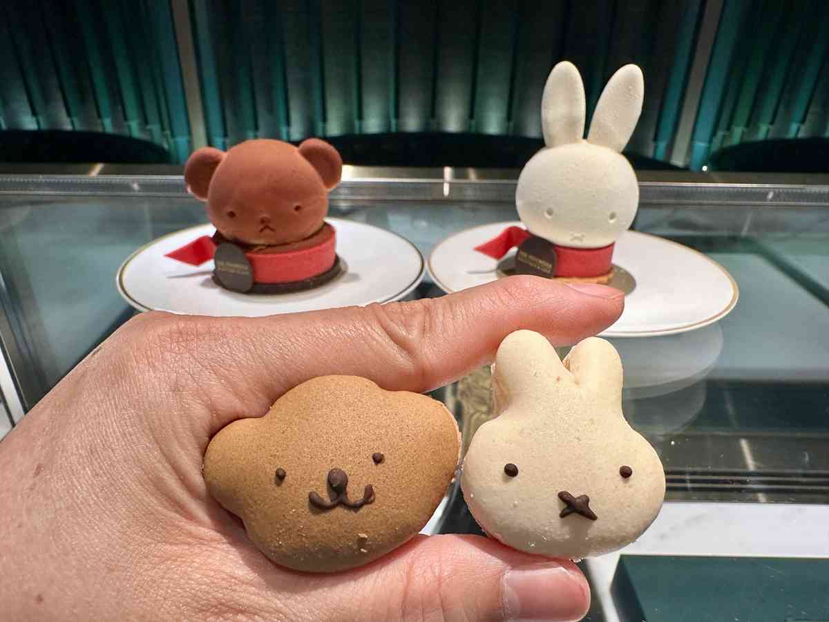 聖誕甜品2025｜半島酒店 x miffy 聖誕甜品：超可愛miffy／boris造型蛋糕、馬卡龍、朱古力火鍋、黑森林芭菲