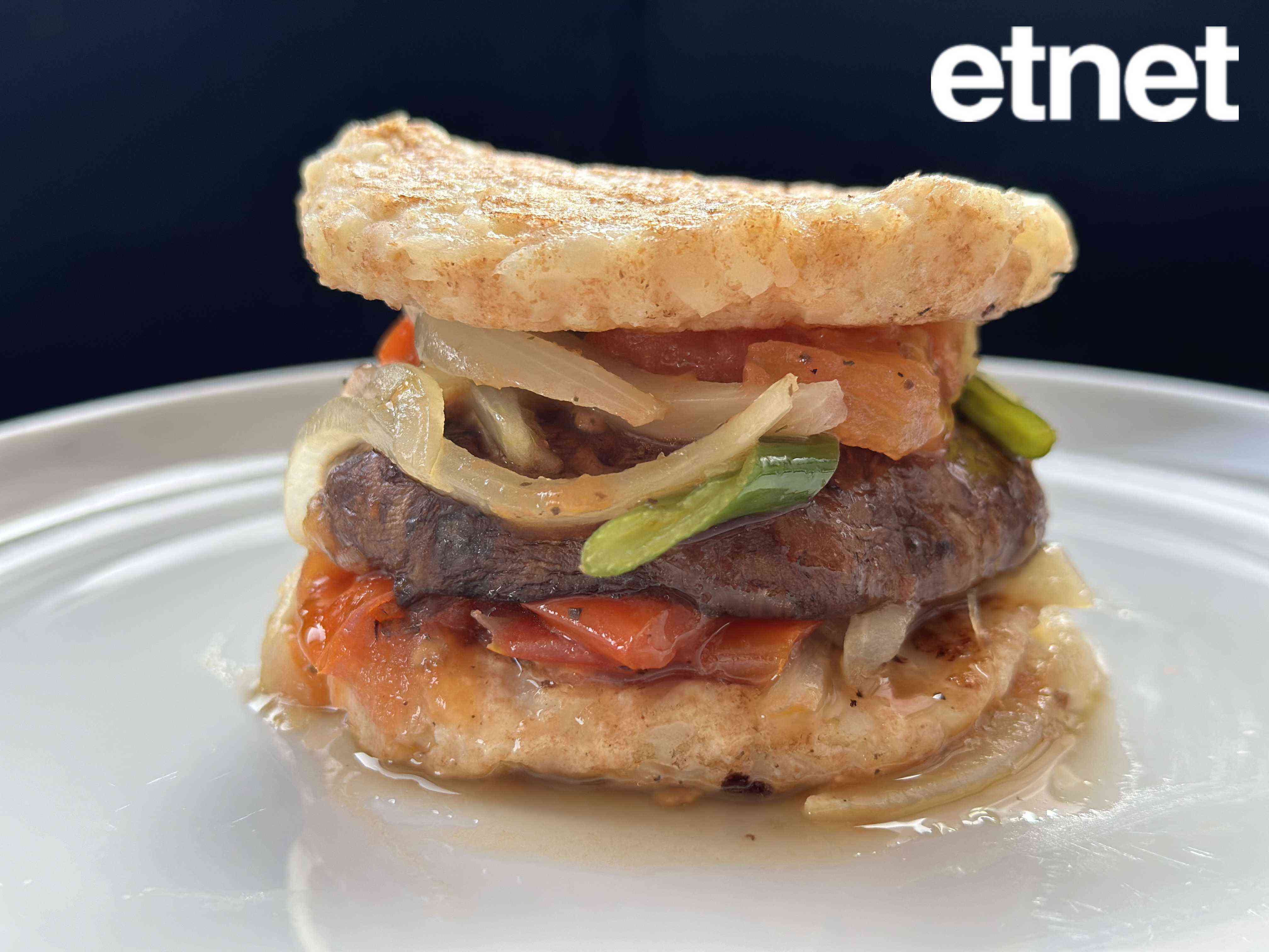 無麩質素食譜：香煎薯仔漢堡 &nbsp;薯餅代麵包麩質過敏朋友啱食