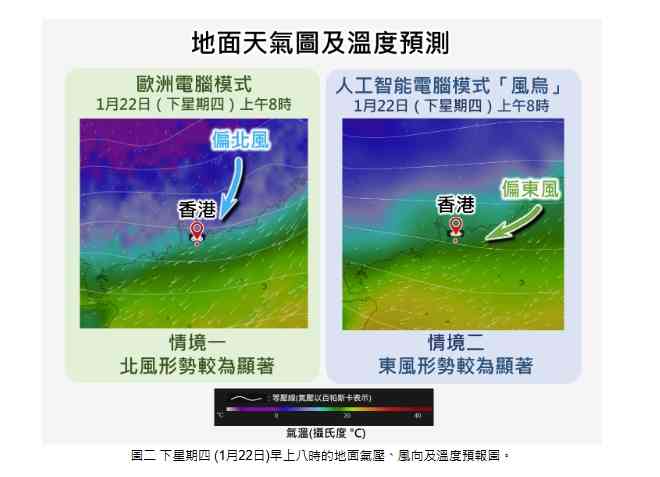 天氣預報｜周二大寒急降溫！周四市區11度、新界低至4度＋「濕涷」更低溫？