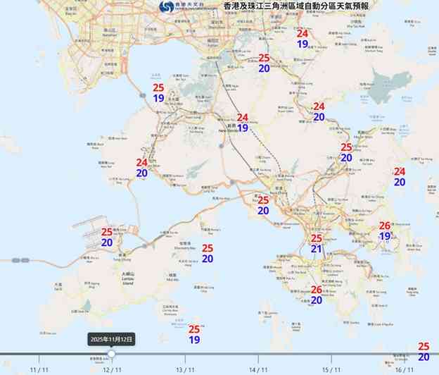 颱風「鳳凰」一號風球維持，周二晚起最接近本港，周四轉涼跌至17度