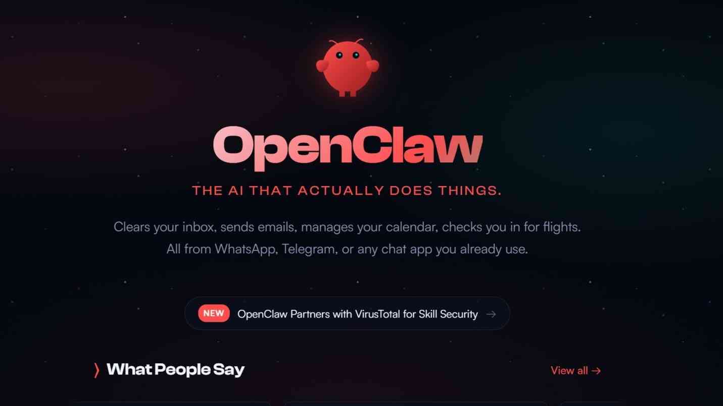 AI 代理新時代降臨？OpenClaw 讓 AI模型從「會說話」進化成「會做事」！顛覆全球AI產業遊戲規則！