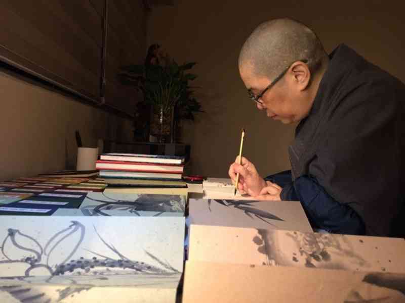 「楮墨延香 — 衍陽法師書畫展」：體會心性的美善與生死的從容
