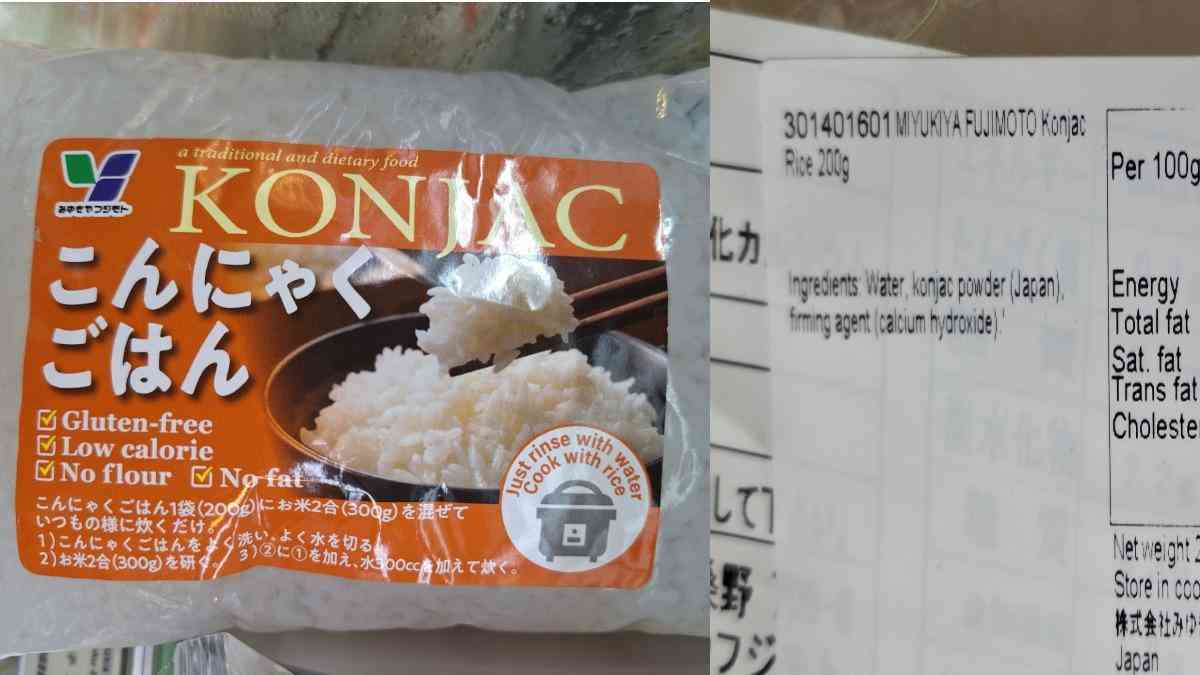 同樣叫蒟蒻麵：營養師教你拆解成份表、看清四大隱形分類！