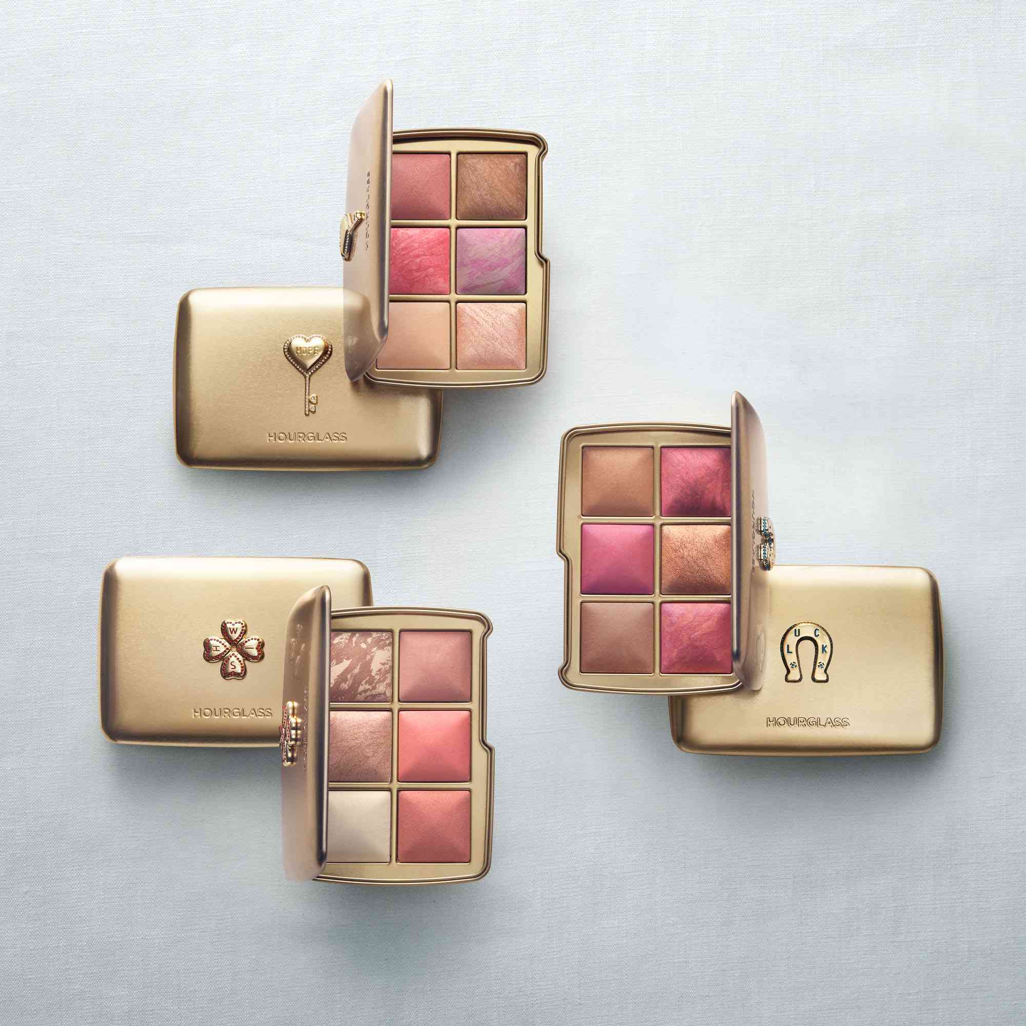 Hourglass x 法國珠寶師 Lauren Rubinski 節日系列：限量 Ambient光影彩妝盤打造奢華妝容