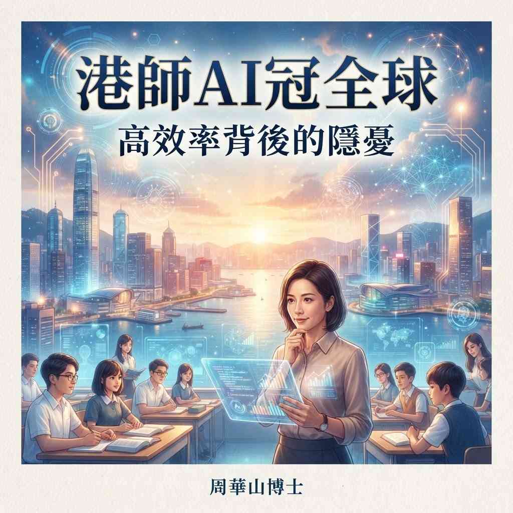 港師AI冠全球,高效率背後的隱憂 港師AI冠全球,高效率背後的隱憂