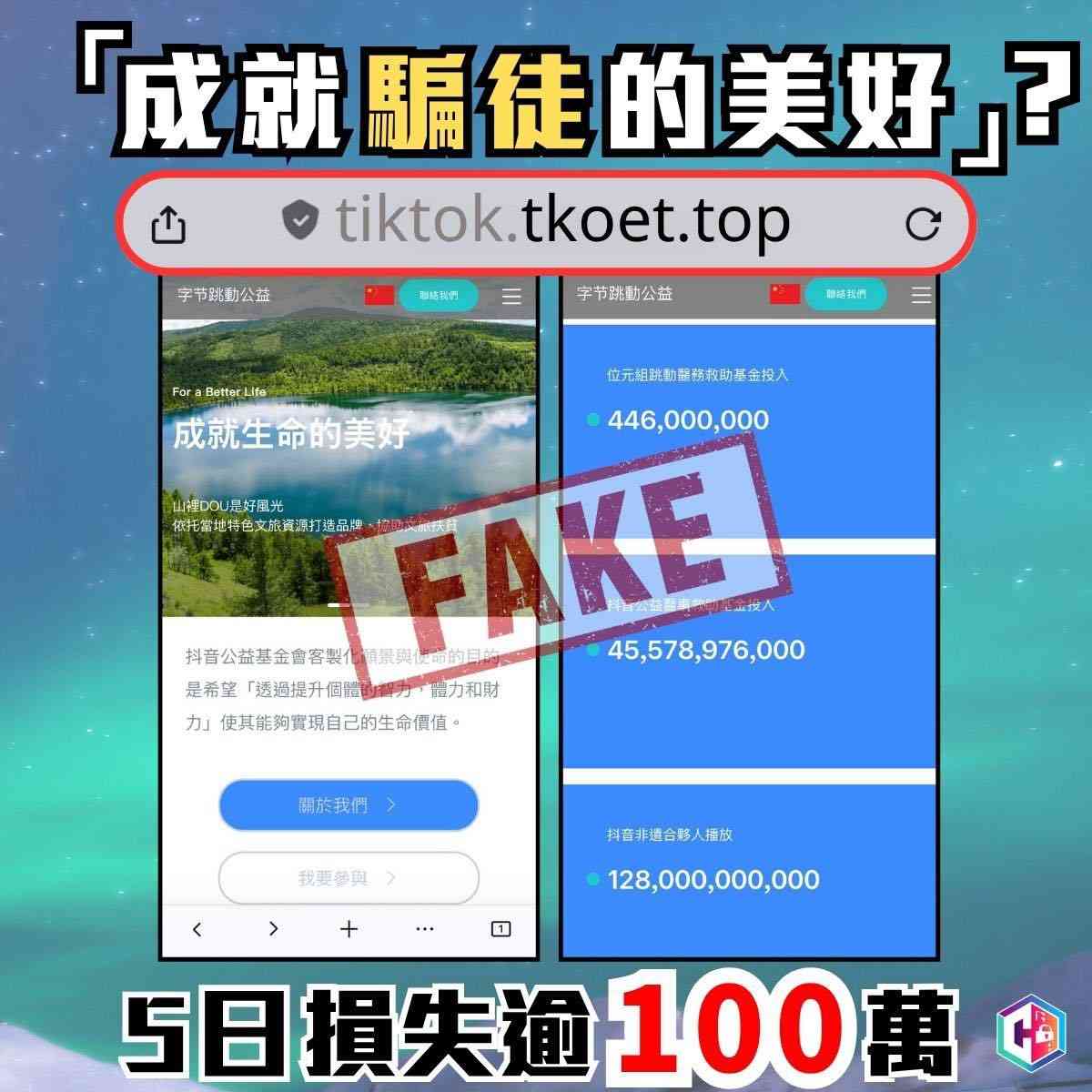 網上投資騙案｜54歲電腦技術員，被誘騙投資「穩賺基金」，5日損失逾$100萬
