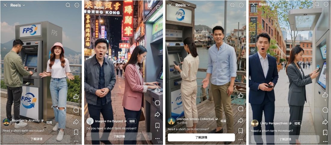 偽冒「轉數快」Facebook廣告 誘騙用戶掃描身份證以提供借貸 結算公司提醒公眾要小心