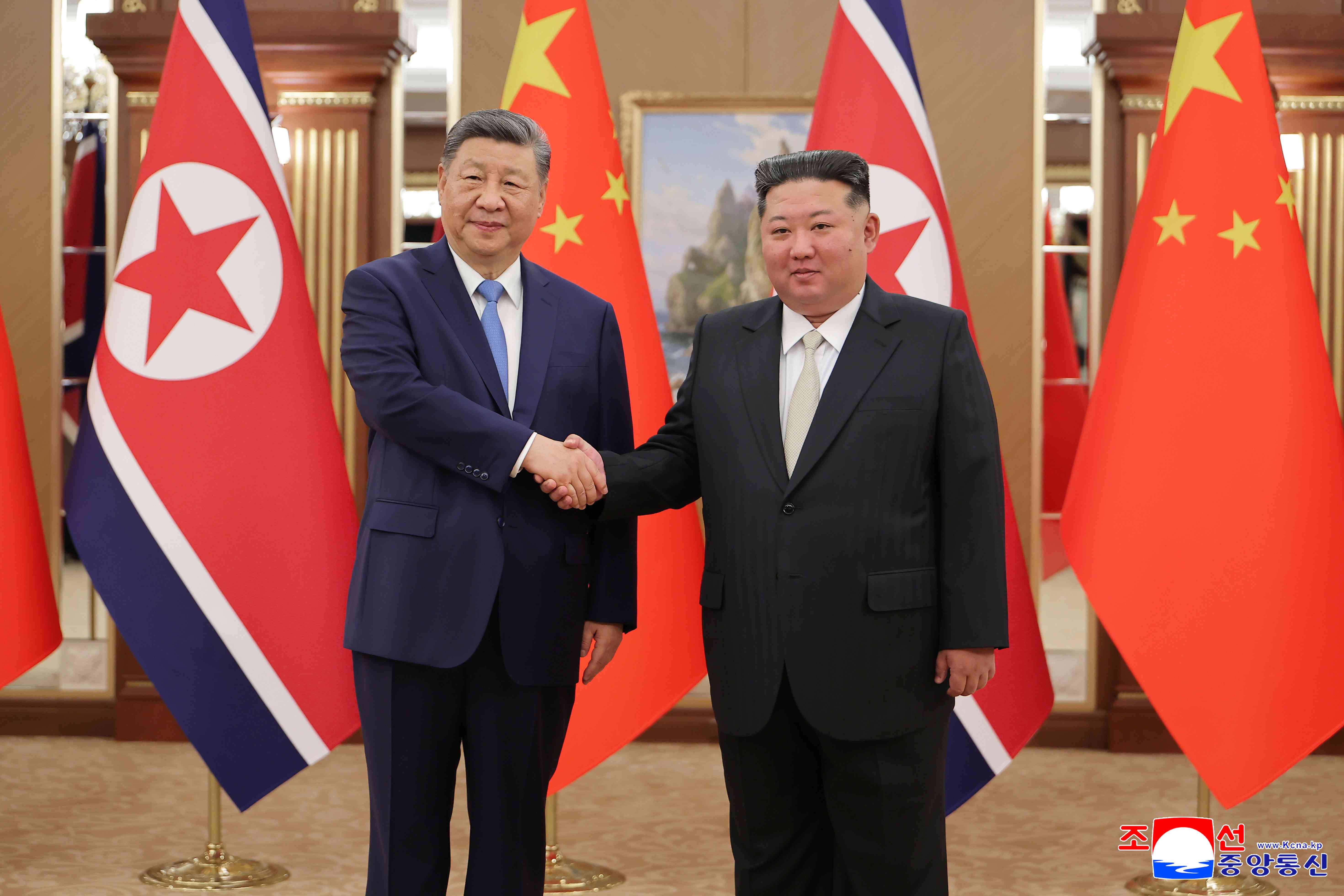 習金會｜習近平就中朝關係發展提出「四個堅持」，稱對金正恩支持「不改變」