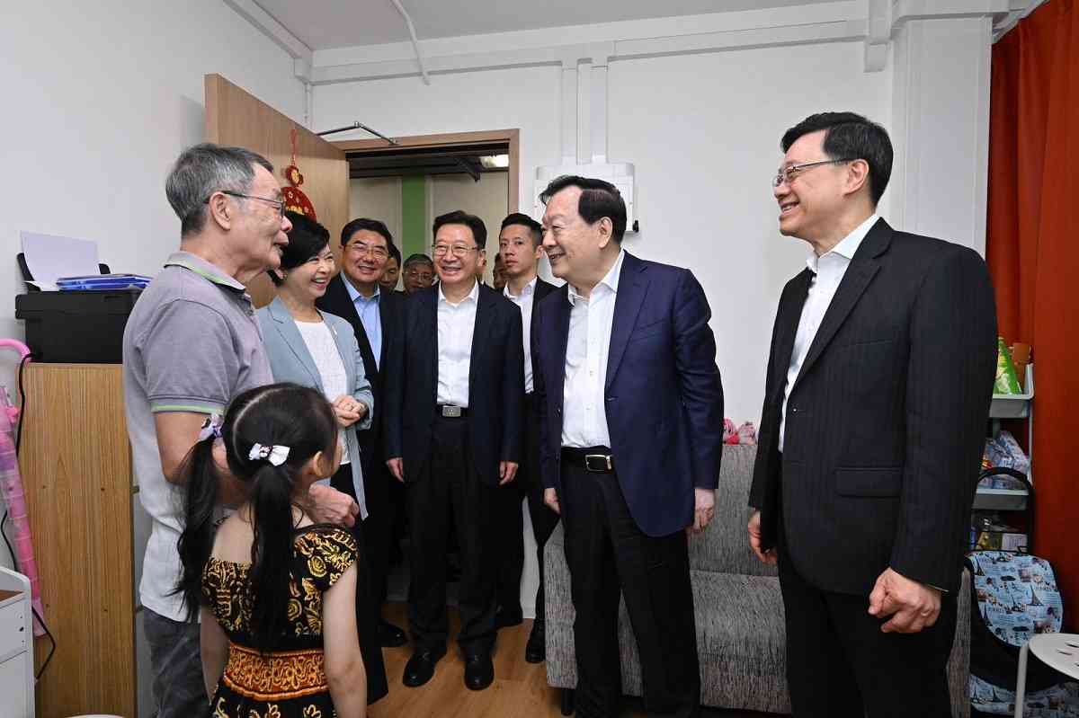 李家超：夏寶龍調研予四個肯定，包括肯定特區政府編制五年規劃工作