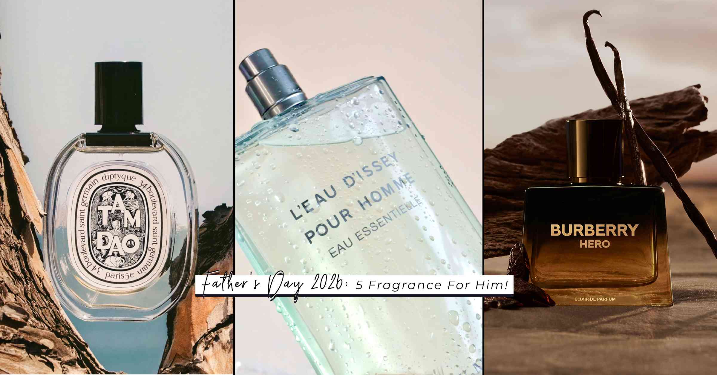 Fragrance For Him：5款低調又別具風格的香水推介，給父親的品味之選！