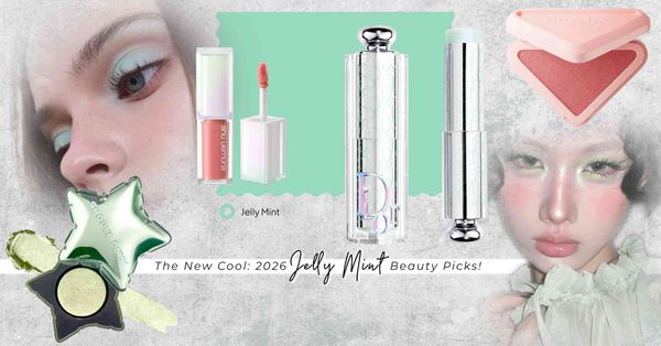 來點清涼感！2026 Jelly Mint 彩妝推介，教你打...