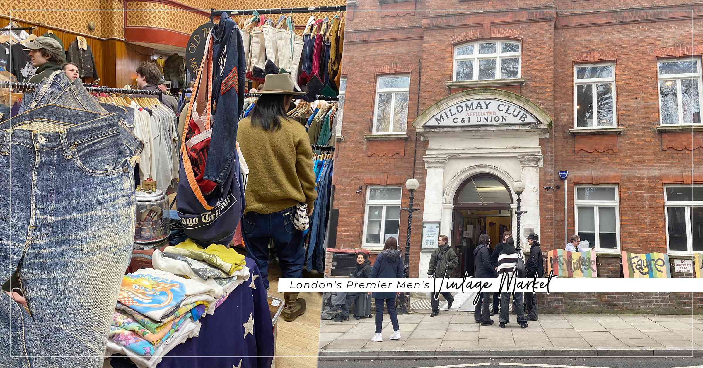 北倫敦男裝古著聖地：Mr Vintage Fayre 尋寶攻略