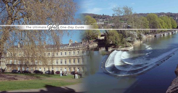 一日漫遊英國城市Bath：古蹟Palladian Bridge、著名地標The Circus，從市中心購物再到郊外莊園 ！