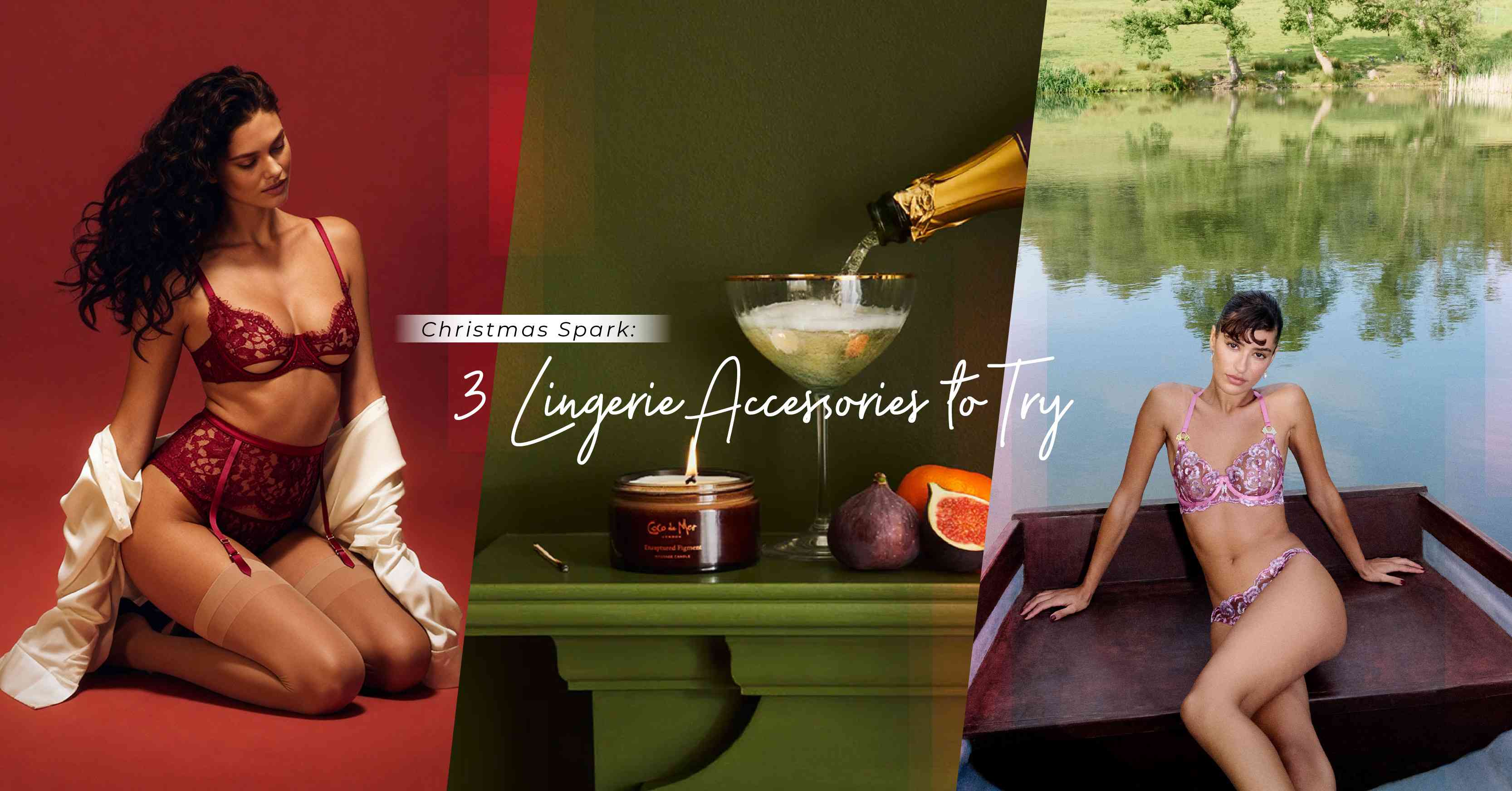 燃點節日的性感魔法！Insider推介3款內衣配件，聖誕浪漫感瞬間Up！